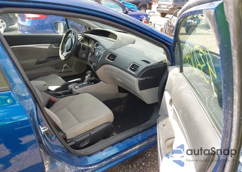 2013 Honda Civic Ex from USA, damaged, VIN 19XFB2F81DE054417